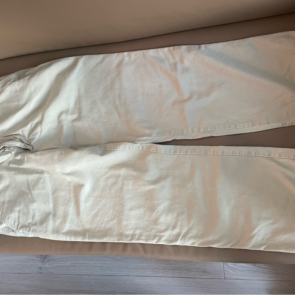 Patagonia Cream Chino Pants Relaxed Fit Cotton - Picture 3 of 4